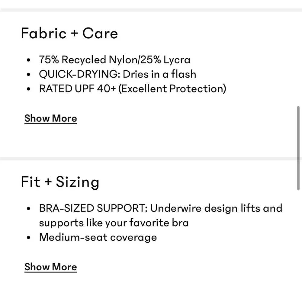 ATHLETA SQUARE NECK V‎ ONE PIECE SWIMSUIT